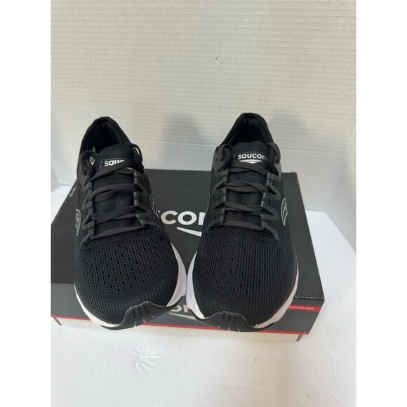 Saucony Versafoam Flare Women Running/Athletic Shoes Size 7 Black Knit Comfort - Picture 6 of 9